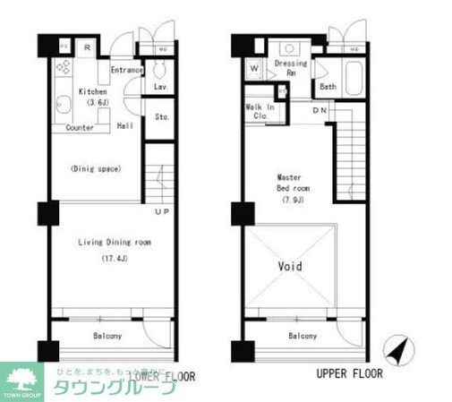パークアクシス南麻布の物件間取画像